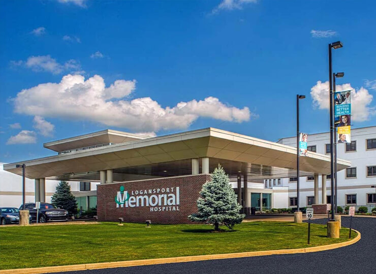 Logansport Memorial Hospital building exterior