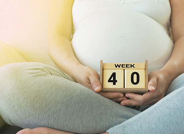 40 weeks pregnant